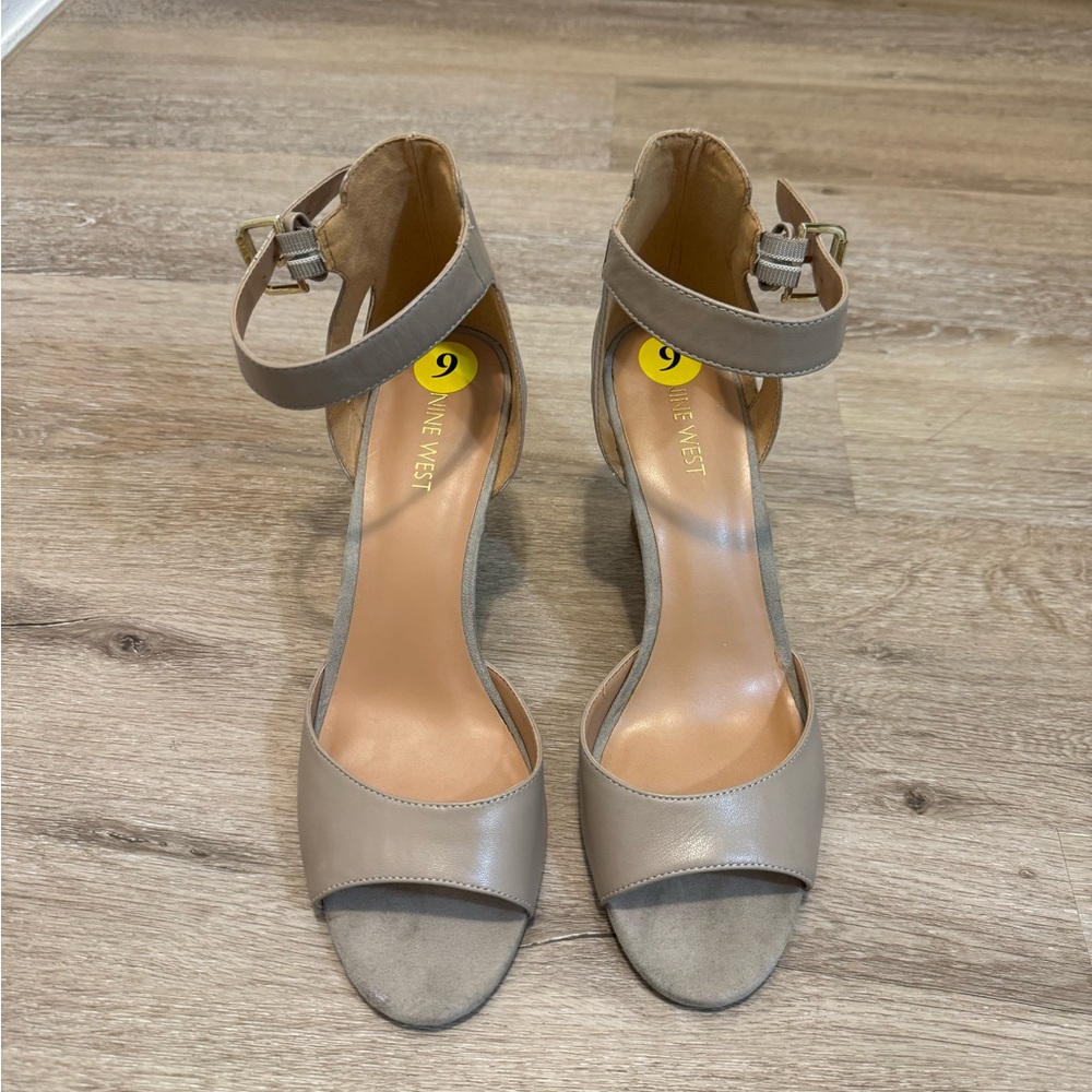 Nine West Women's Ankle Strap Wedged Sandals